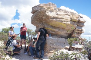 UA Science Sky School Fellows, all graduate students, prepare to lead high school programs by sharing knowledge from our different areas of expertise.