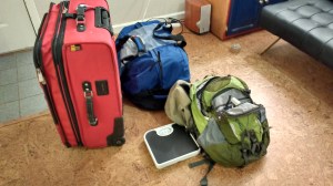 I was slightly concerned the evening before that not all my gear would fit in my bags, but it did!